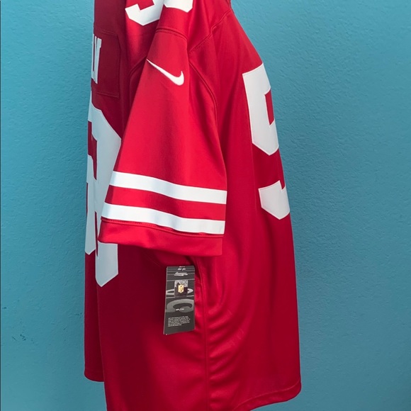 San Francisco 49ers Nike Limited Red Home Jersey - Picture 3 of 8